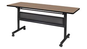 Training Tables Regency Furniture 60in W x 24in D Flip-Top Training Nesting Table with Modesty Panel