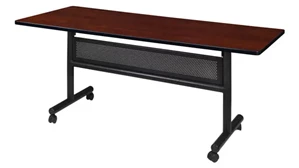 Training Tables Regency Furniture 60in W x 30in D Flip-Top Training Nesting Table with Modesty Panel