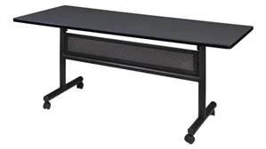 Training Tables Regency Furniture 60in W x 30in D Flip-Top Training Nesting Table with Modesty Panel