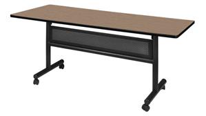 Training Tables Regency Furniture 60in W x 30in D Flip-Top Training Nesting Table with Modesty Panel