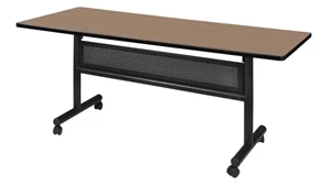 Training Tables Regency Furniture 60in W x 30in D Flip-Top Training Nesting Table with Modesty Panel