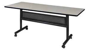 Training Tables Regency Furniture 60in W x 30in D Flip-Top Training Nesting Table with Modesty Panel