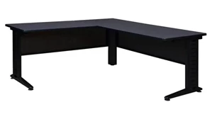 L Shaped Desk Shells Regency Furniture 72in x 78in L-Shape Desk Shell