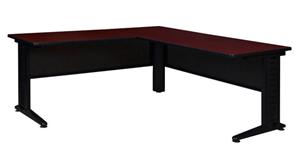 L Shaped Desk Shells Regency Furniture 72in x 78in L-Shape Desk Shell