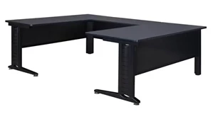 Steel & Metal Desks Regency Furniture 72in x 72in U-Shape Desk Shell