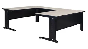 Steel & Metal Desks Regency Furniture 72in x 72in U-Shape Desk Shell
