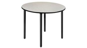 Cafeteria Tables Regency Furniture 48" Large Round Breakroom Table