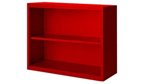 Low Bookcases Steel Cabinets USA 36in x 18in x 30in Steel Bookcase