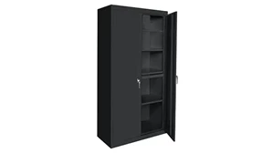 Tall Storage Cabinets Steel Cabinets USA 48in x 24in x 78in Stationary Storage Cabinet