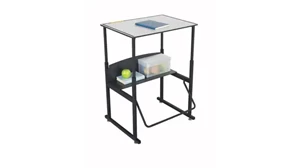 School Desk Safco Office Furniture Height Adjustable Student Desk