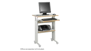 Computer Carts Safco Office Furniture Muv™ Stand-up Adjustable Height Desk