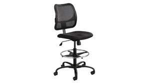 Drafting Stools Safco Office Furniture Extended-Height Vinyl Chair