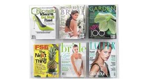 Literature Organizers Safco Office Furniture 6 Magazine Display