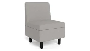 Club & Lounge Chairs Safco Office Furniture Armless Lounge Chair