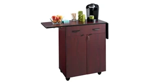 Hospitality Carts Safco Office Furniture Mobile Hospitality Service Cart