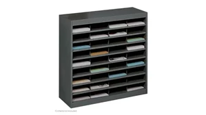 Mail Sorters Safco Office Furniture Steel 36 Compartment Letter Size Literature Organizer