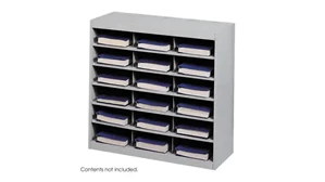 Mail Sorters Safco Office Furniture Steel 18 Compartment Project Organizer
