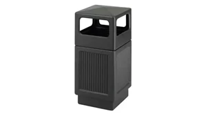 Trash Cans & Waste Receptacles Safco Office Furniture 38 Gallon Waste Receptacle