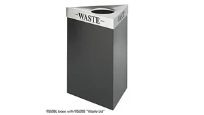 Trash Cans & Waste Receptacles Safco Office Furniture 15 Gallon Waste Receptacle