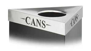 Trash Cans & Waste Receptacles Safco Office Furniture Cans Recycling Receptacle Lid