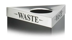 Trash Cans & Waste Receptacles Safco Office Furniture Waste Recycling Receptacle Lid
