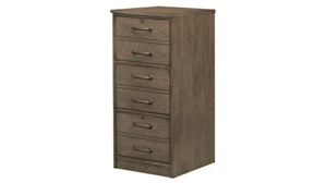 Vertical File Cabinets Wilshire Furniture 3 Drawer Vertical File Cabinet - Assembled