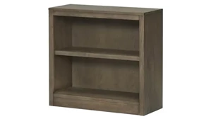 Low Bookcases Wilshire Furniture Open Bookcase - Assembled 32in W X 30in H