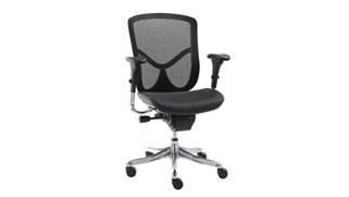 Office Chairs Alera Multifunction Mid Back Swivel Chair