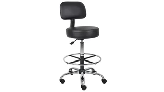 Medical Stools WFB Designs Medical Drafting Stool with Back
