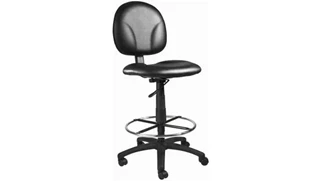 Drafting Stools WFB Designs Black Caressoft Drafting Stool