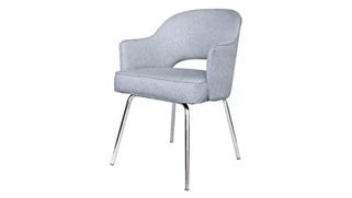 Lobby & Guest Chairs - Metal WFB Designs Linen Guest Chair