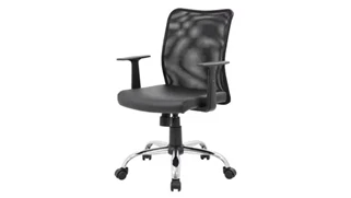 Conference Room Chairs WFB Designs Mesh Task Chair W/ T-Arms
