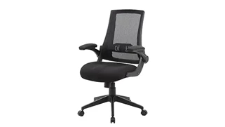 Ergonomic Task Chairs WFB Designs Flip Arm Task Chair