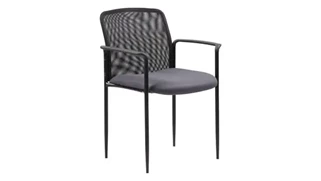Lobby & Guest Chairs - Metal WFB Designs Stackable Mesh Guest Chair