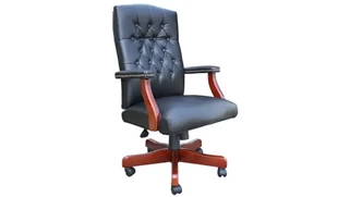 Executive Desk Chairs WFB Designs Traditional Style Vinyl Executive Chair