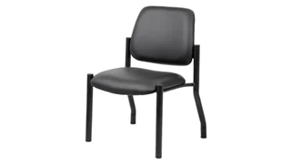 Lobby & Guest Chairs - Metal WFB Designs Antimicrobial Armless Guest Chair