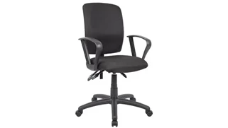 Ergonomic Task Chairs WFB Designs Task Chair with Loop Arms