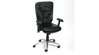 Ergonomic Task Chairs WFB Designs Mesh Back Task Chair with Chrome Base