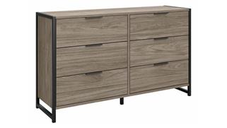 Dressers Bush Furniture 6 Drawer Dresser