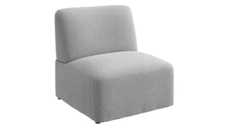 Lounge Chairs Bush Furniture Modular Armless Lounge Chair