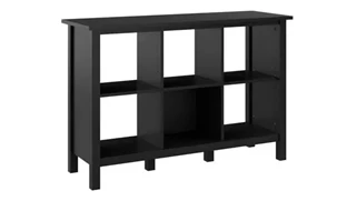 Low Bookcases Bush Furnishings 6 Cube Storage Bookcase