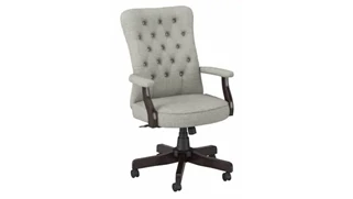 Executive Desk Chairs Bush Furniture High Back Tufted Office Chair with Arms