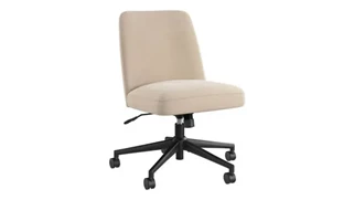 Conference Room Chairs Bush Furniture Mid Back Armless Office Chair with Wheels