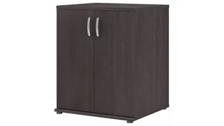Low Storage Cabinets Bush Furnishings Closet Organizer with Doors and Shelves
