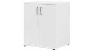 Low Storage Cabinets Bush Furnishings Closet Organizer with Doors and Shelves