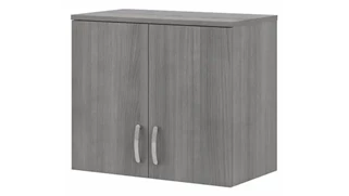 Low Storage Cabinets Bush Furniture Closet Wall Cabinet with Doors and Shelves