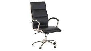 Executive Desk Chairs Bush Furniture High Back Leather Executive Office Chair