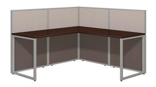Workstations & Cubicles Bush 60in W L-Desk Open Office with 45inPanels