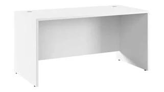 Stand-Alone Desk Shells Bush Furnishings 60in W x 30in D Office Desk