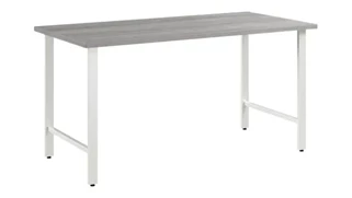 Writing Desks Bush Furnishings 60in W x 30in D Computer Desk with Metal Legs